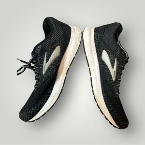 Brooks Black and White Running Shoes